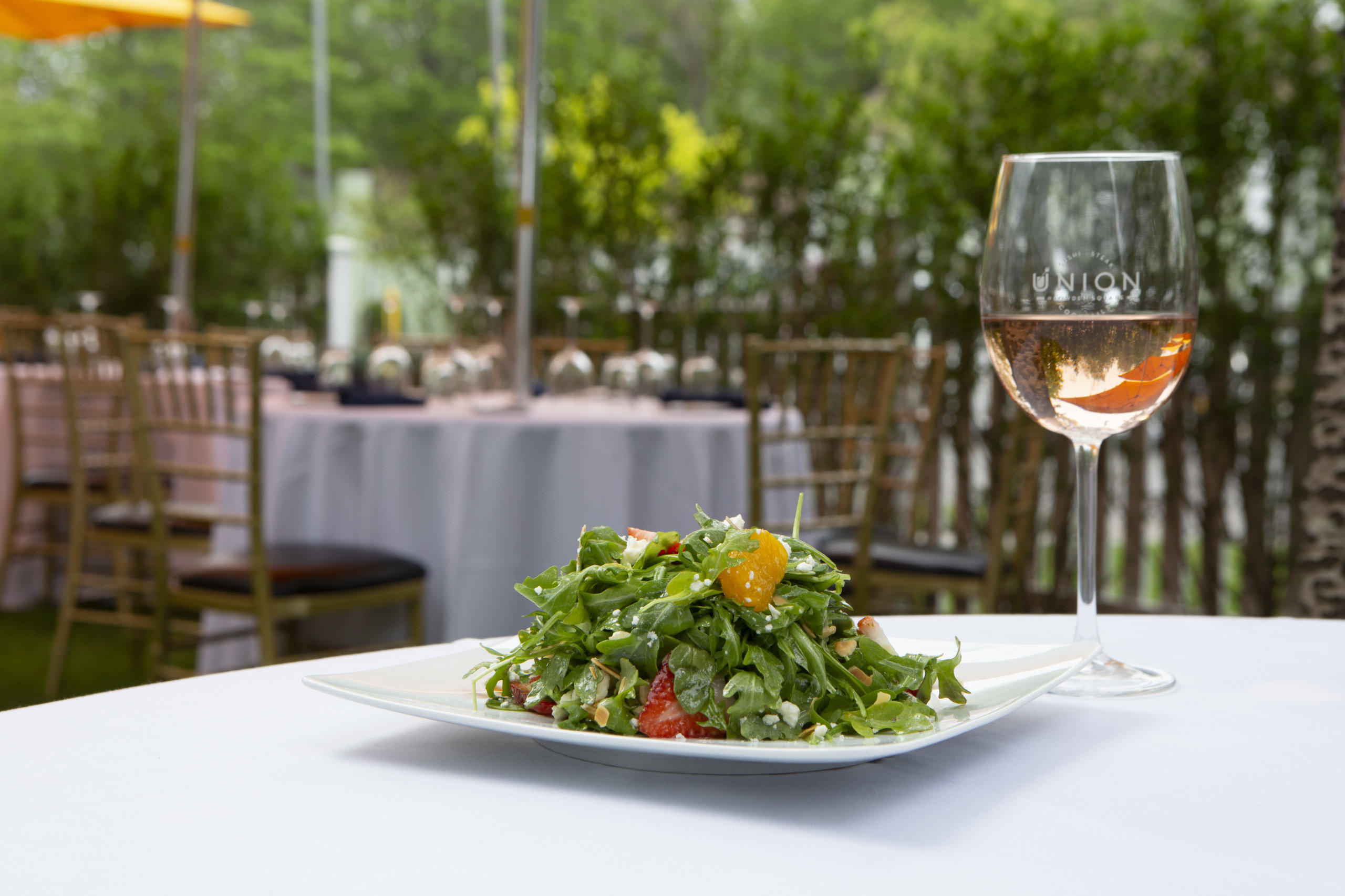 Union Sushi & Steak Strawberry Feta Salad