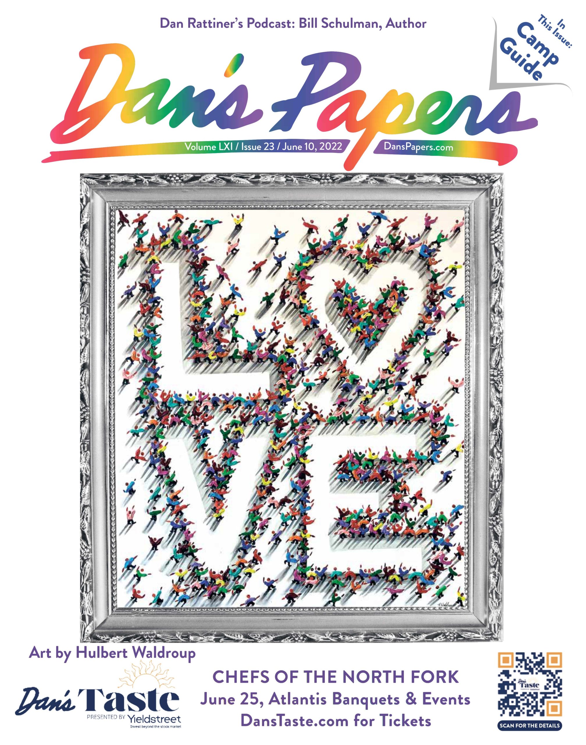 June 10, 2022 Dan's Papers cover art by Hulbert Waldroup - Pride