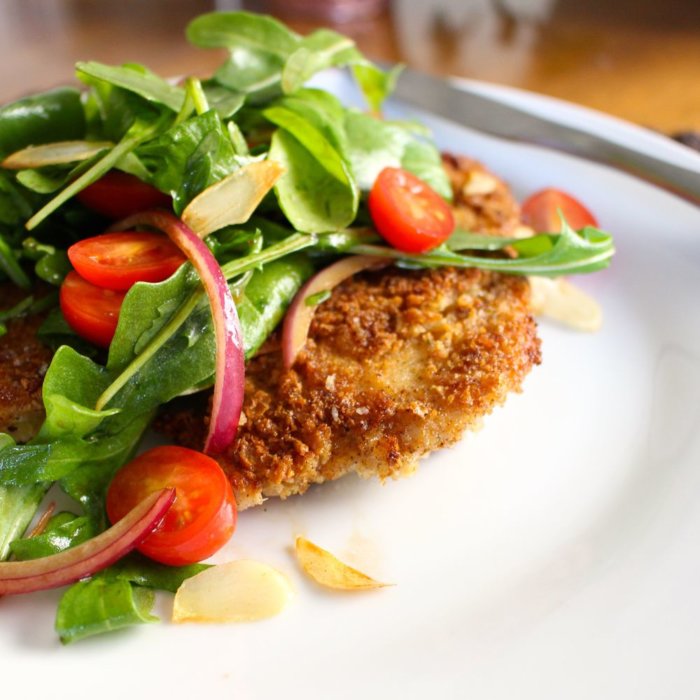 The Chicken Milanese at Springs Tavern & Grill