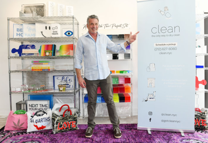 Clean by Meurice CEO Wayne "The Stainmaster" Edelman and the HipChik pop-up