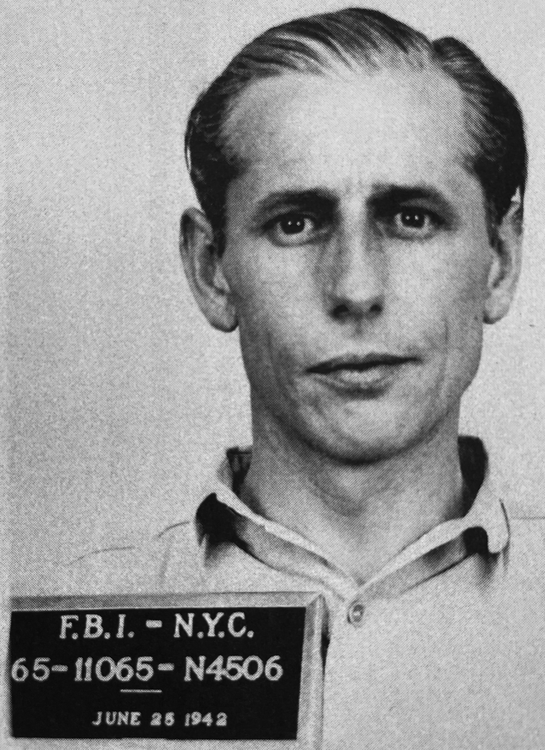 George Dasch mug shot