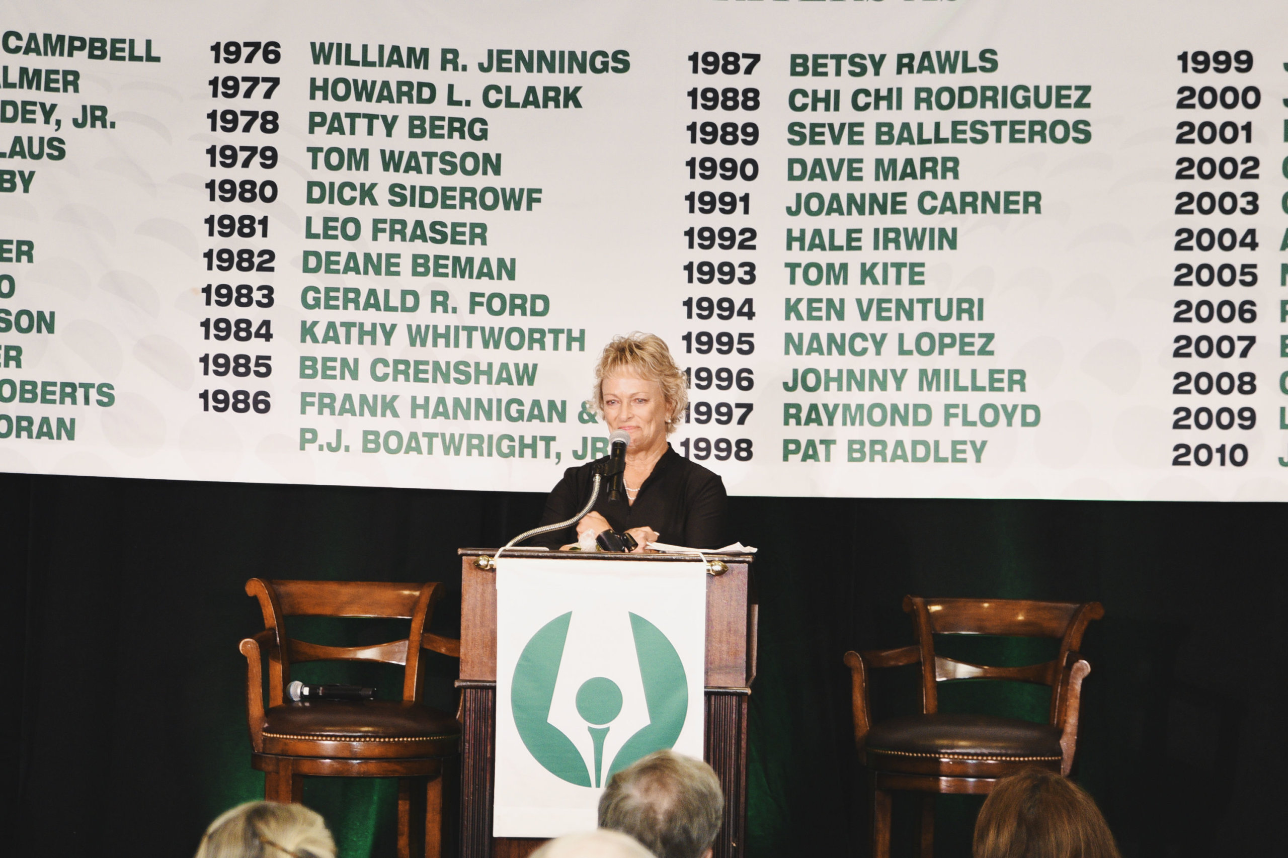 Golf commentator Dottie Pepper