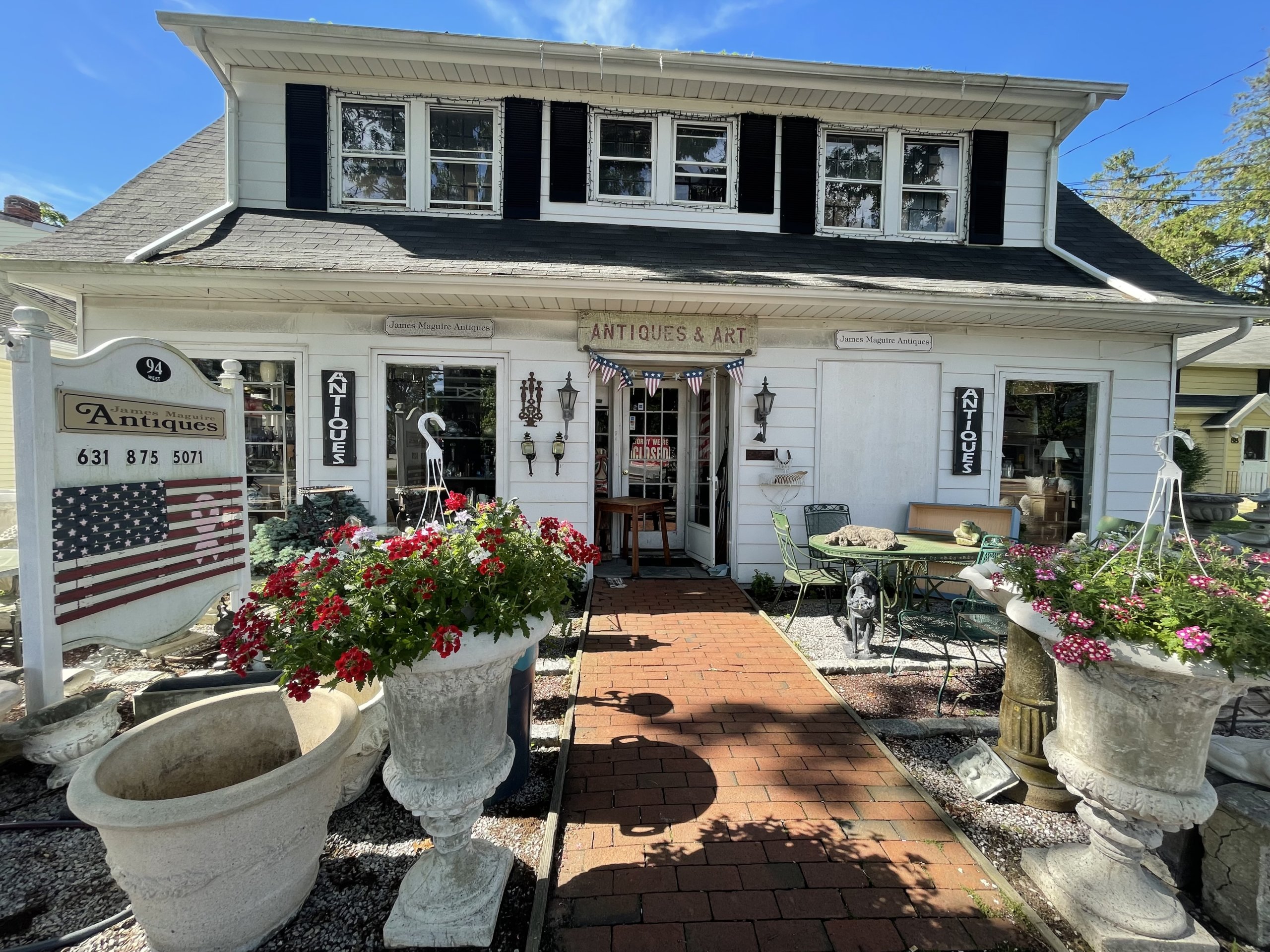 James Maguire Antiques in Hampton Bays