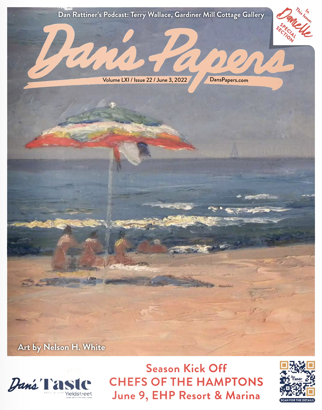 June 3, 2022 Dan's Papers cover art by Nelson H. White