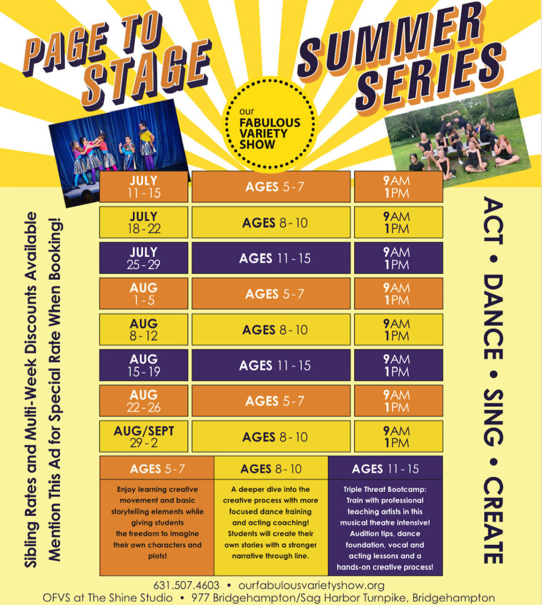 OFVS Summer Series