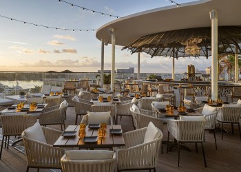 Spruzzo Rooftop Restaurant and Bar at The Ben Hotel - one of Palm Beach's epic rooftop spots