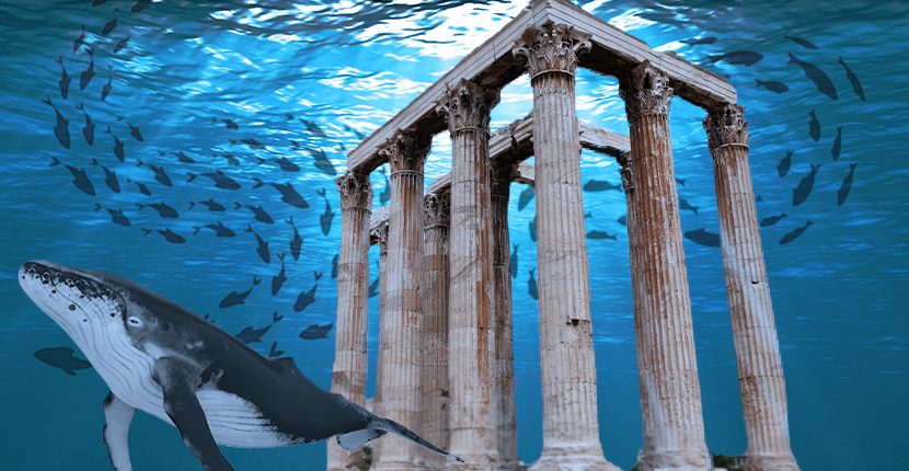 underwater temple