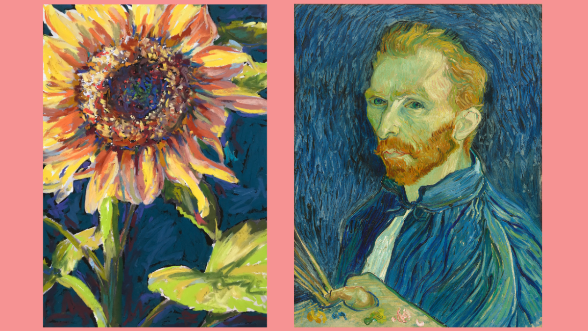 Van Gogh Sunflowers at Art Studio Hamptons Dan’s Papers