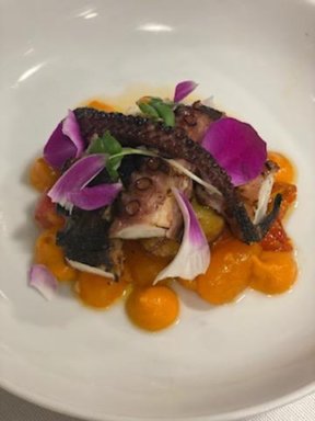 The Preston House grilled octopus