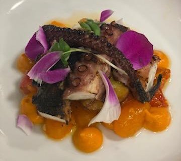 The Preston House grilled octopus