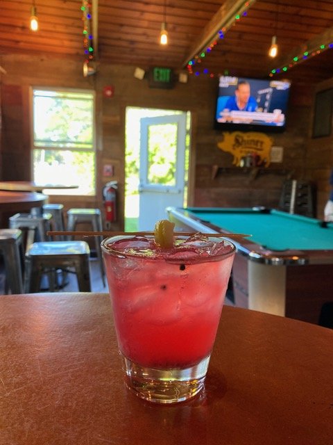 TownLine BBQ’s Hibiscus Gin Punch