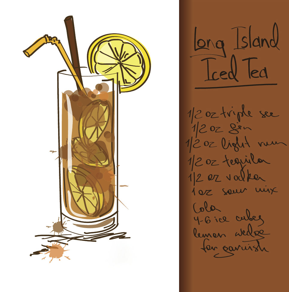 Long Island Iced Tea recipe