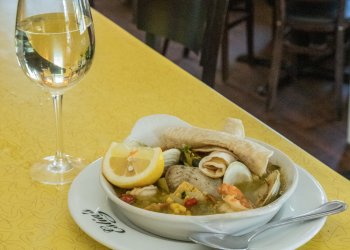 Oaxacan seafood chowder