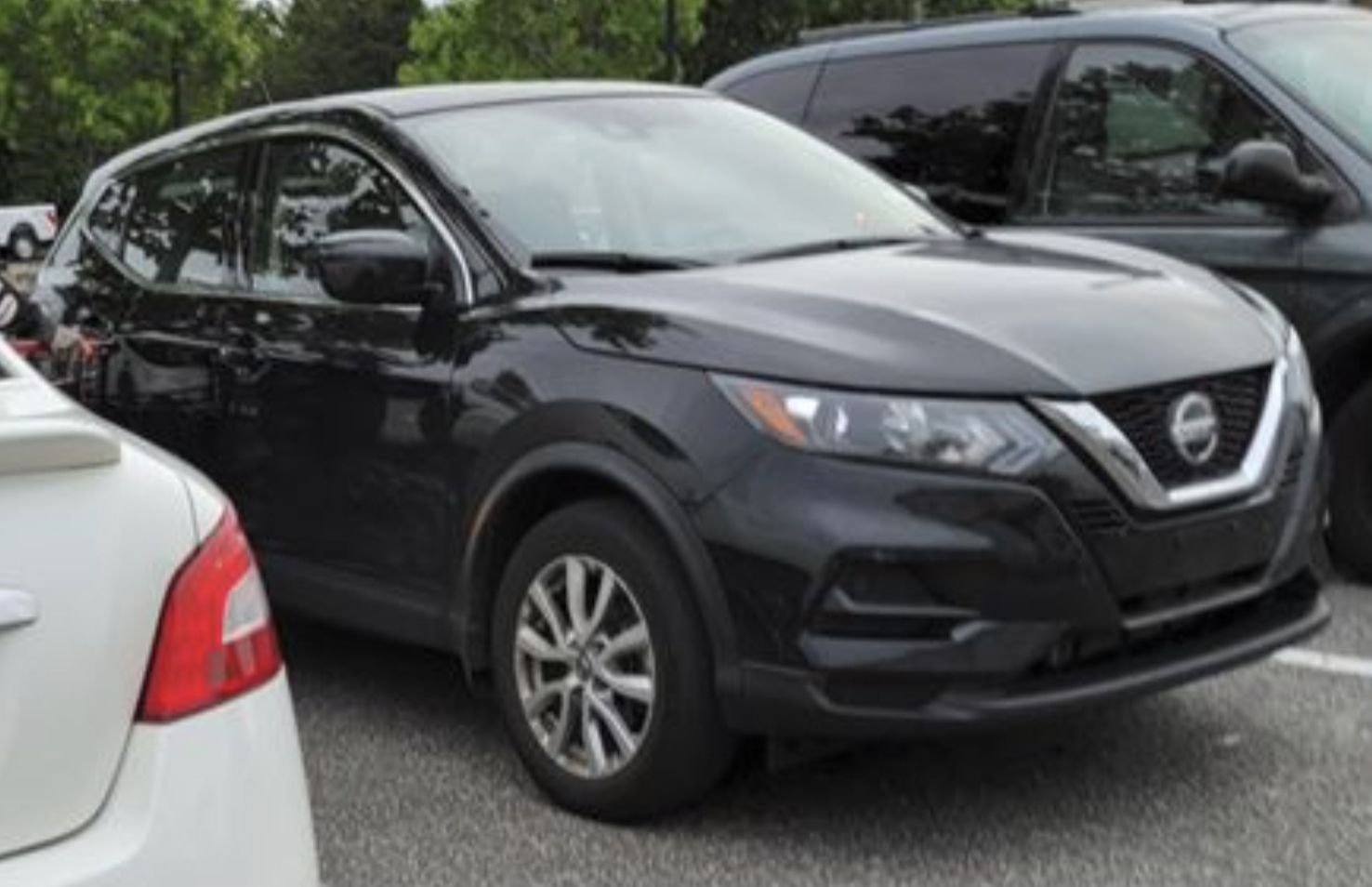 Police say the man drove a possible 2018-2020 Nissan Rogue Sport S with New York plates