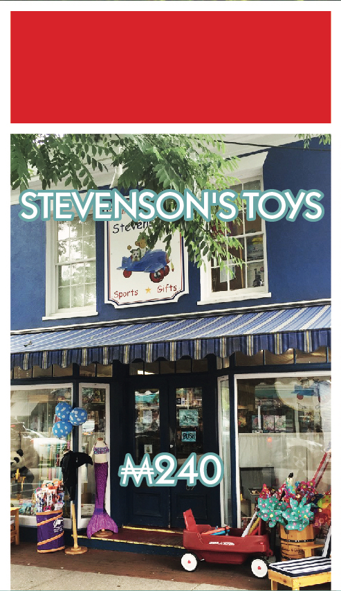 Stevenson's Toys square in Monopoly The Hamptons Edition