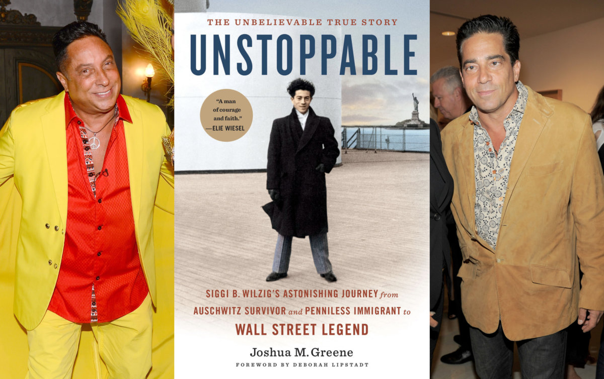 Sir Ivan and Alan Wilzig and "Unstoppable" by Joshua M. Greene