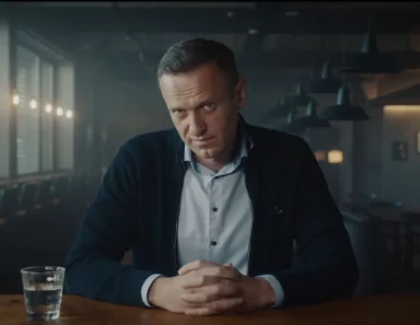 Screen capture from "Navalny," part of the HamptonsFilm 2022 Summer Docs Series Courtesy HamptonsFilm