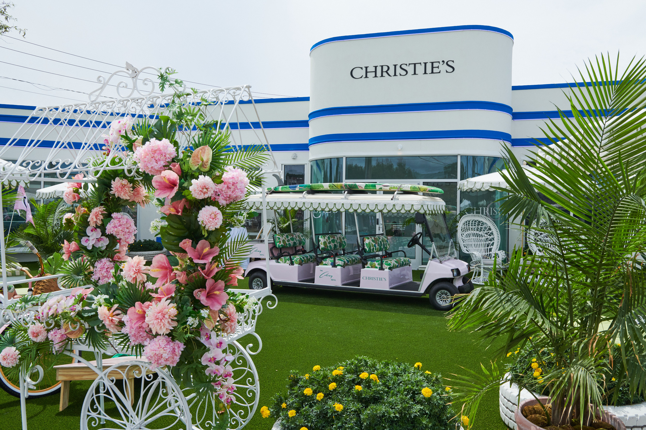 The Colony of Palm Beach is coming to life at Christie's in the Hamptons