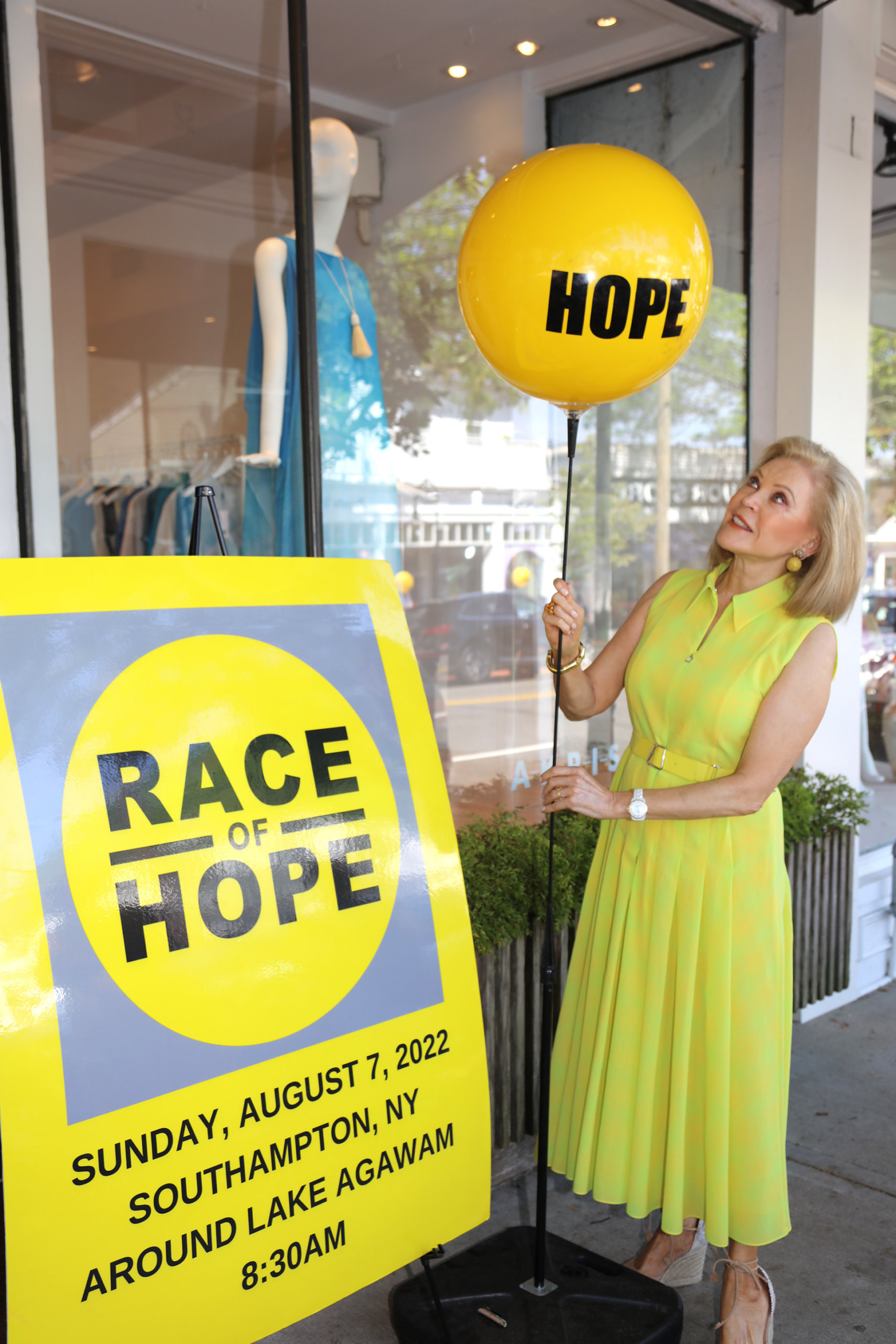 Audrey Gruss kicks off the Week of Hope