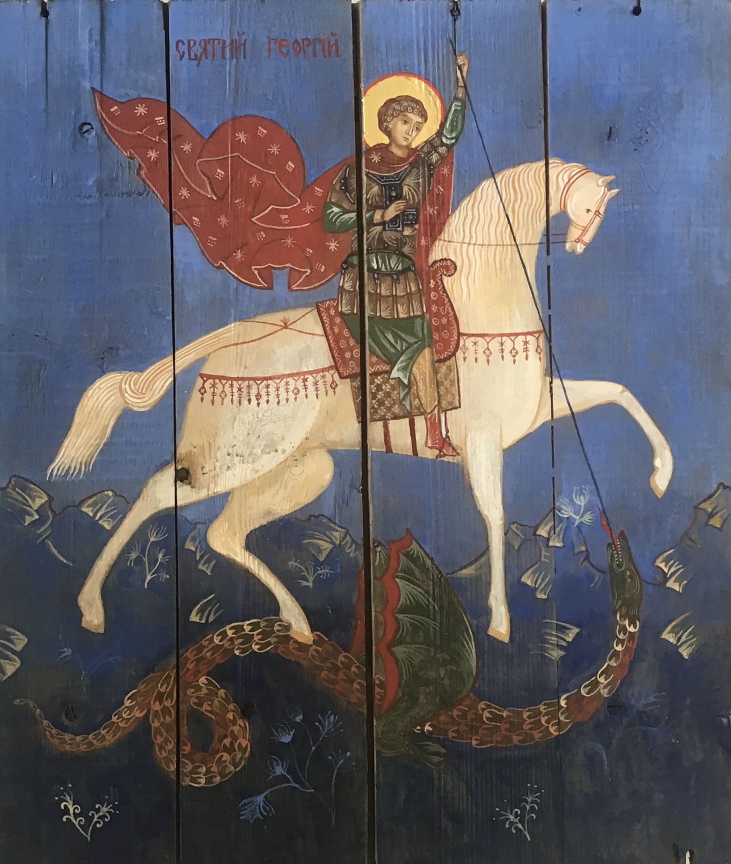 St. George from Icons on Ammunition Boxes series to benefit Ukraine