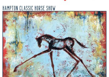 August 26, 2022 Dan's Papers cover art (and Hampton Classic poster art) by Cara Van Leuven