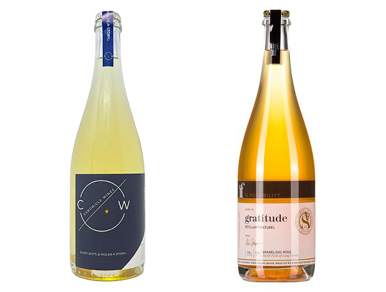 Chronicle Wines Pet-Nat Chardonnay, Limited Edition and As If Gratitude Pet-Nat