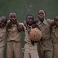Hoops 4 Hope kids in Africa