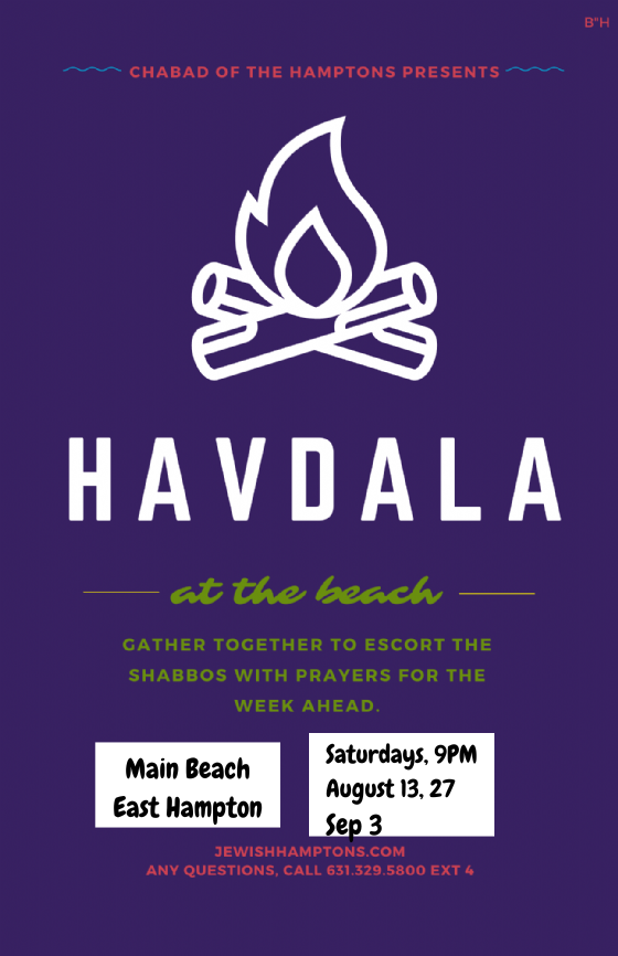 Havdala at the beach (1)