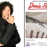 Howard Stern and his August 12, 2022 Dan's Papers cover art