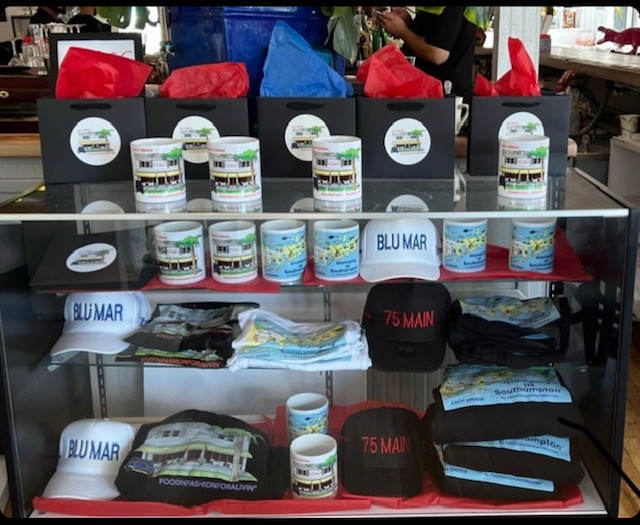 FOODNFASHIONFORALIVIN Glamping in Southampton merchandise at Blu Mar