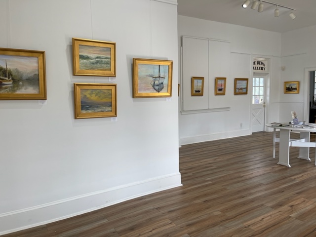 John Tuttle’s "The Tranquil Sea" on display at the Depot Gallery