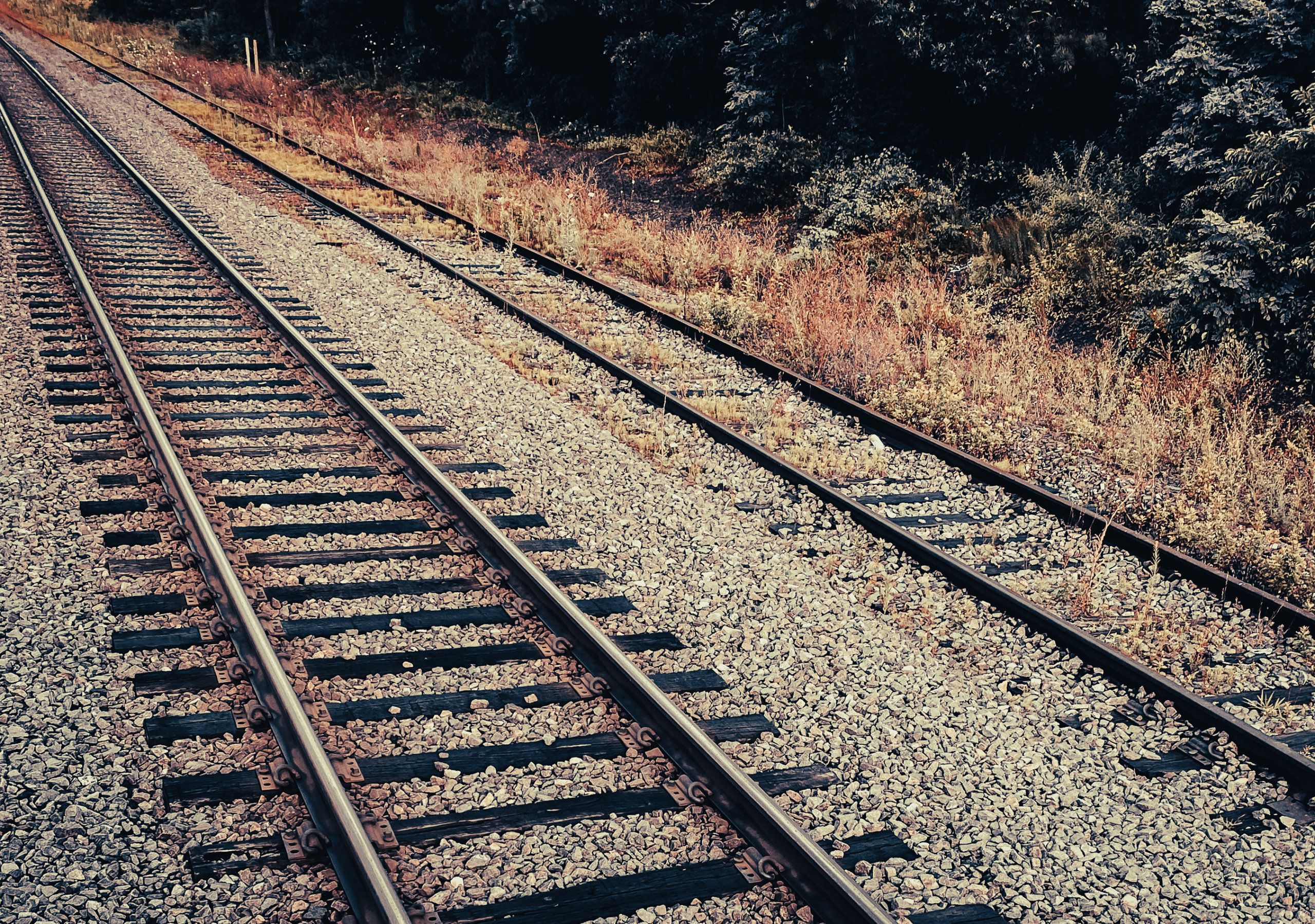 LIRR train tracks