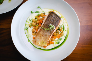 Springs Tavern and Grill chef Fabian Rodas's Pan-Seared Salmon