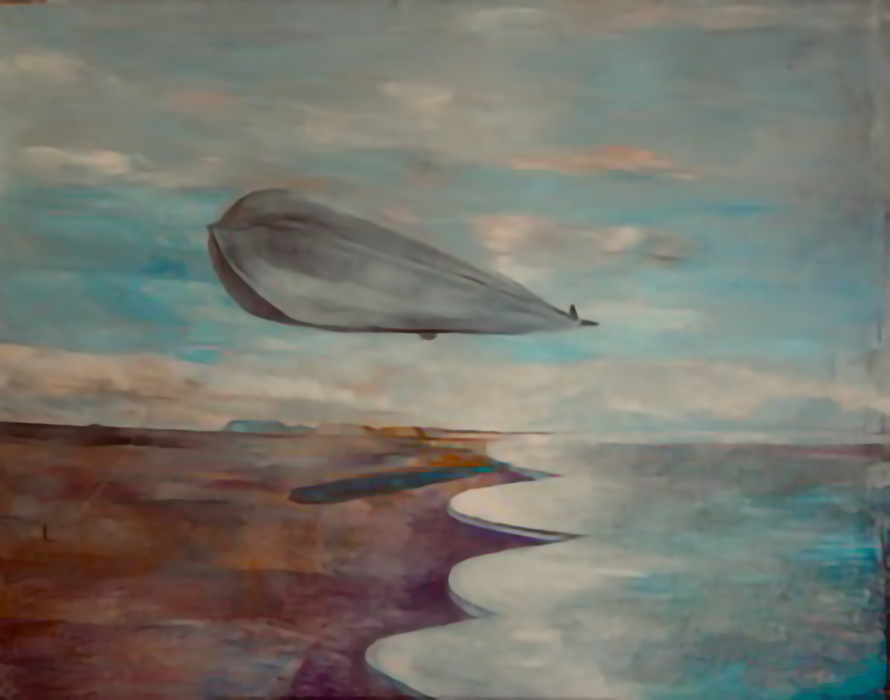 Paton Miller's art exhibited at the Hans Van de Bovenkamp studio