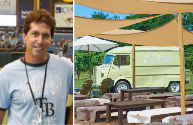 Croteaux Vineyards and owner Randy Frankel on the North Fork