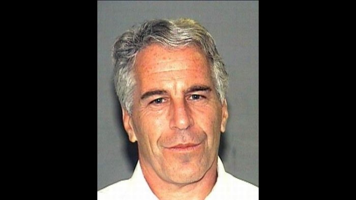 Jeffrey Epstein in his 2006 Palm Beach County Sheriff’s Department mug shot.