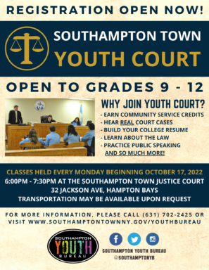 Youth Court Flyer 2022