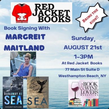 red jacket books flyer