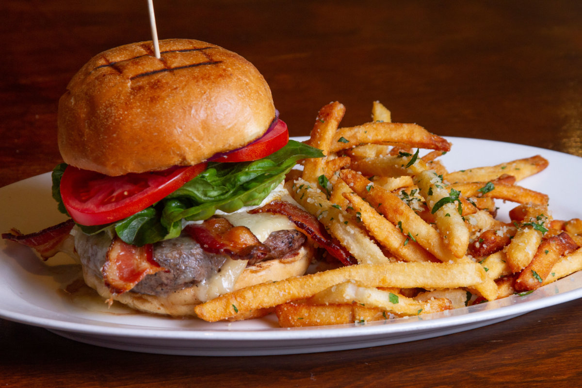 City Cellar Wine Bar & Grill's Cellar Burgers are a hit with locals
