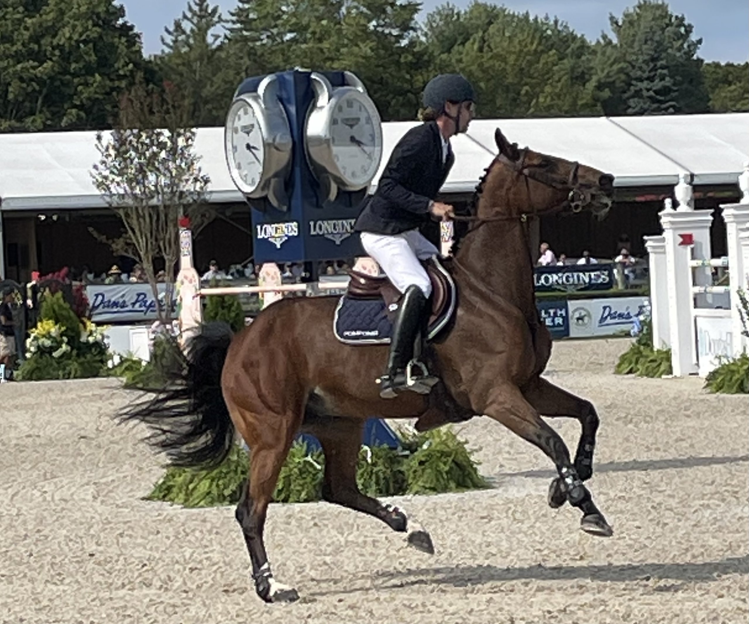 Karl Cook and Kalinka Van’t Zorgvliet win the 2022 Hampton Classic Grand Prix