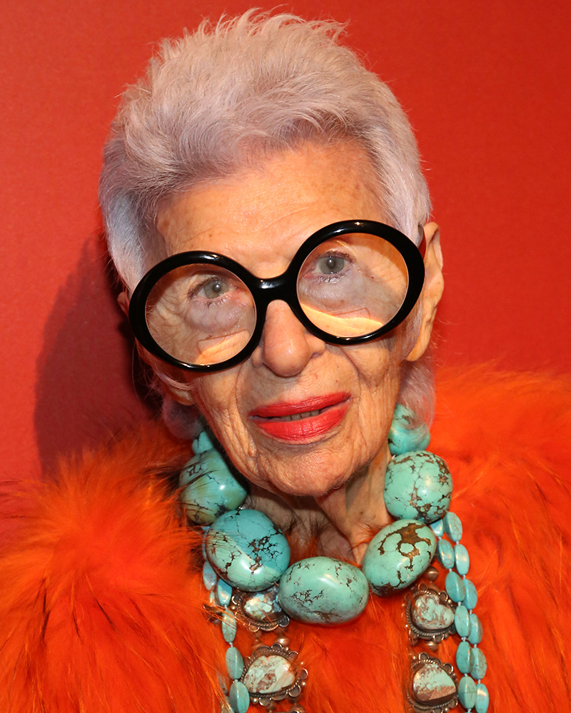 Iris Apfel hosts the 2015 Ace Awards in NYC