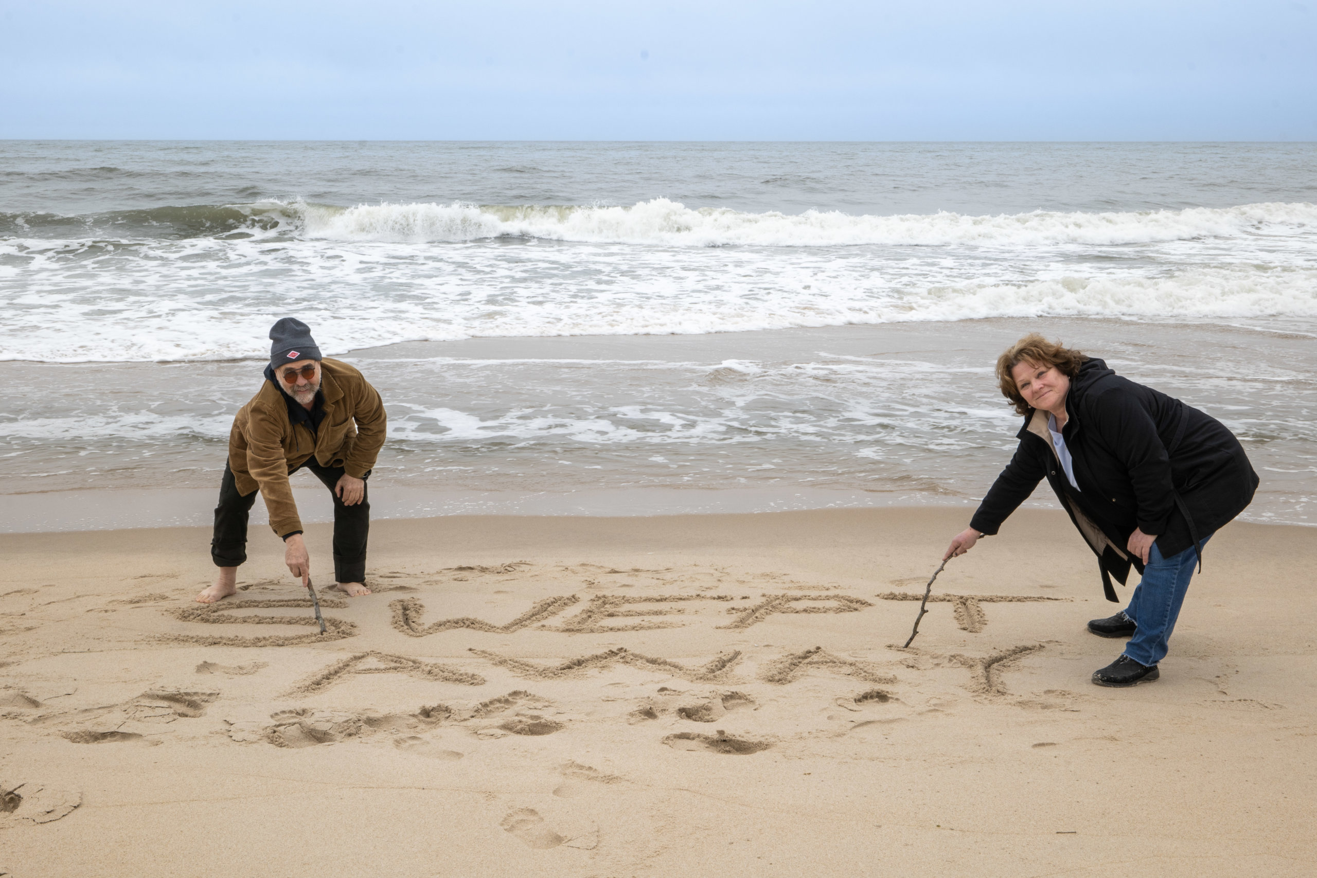 Warren Neidich and Christina Mossaides Strassfield "Swept Away" for Guild Hall