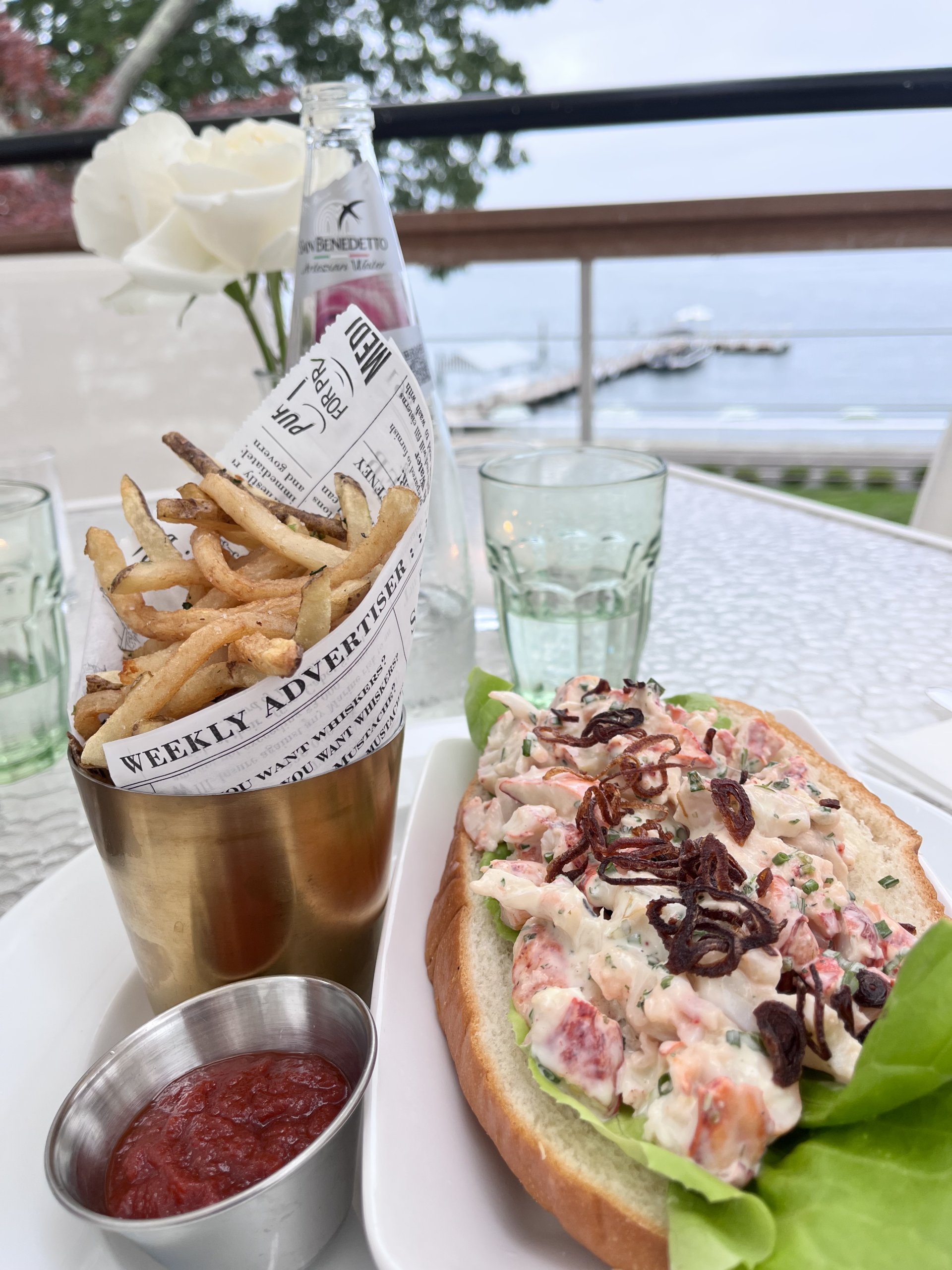 The Pridwin Lobster Roll