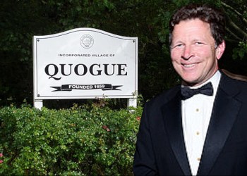 Quogue Village Mayor Robert Treuhold