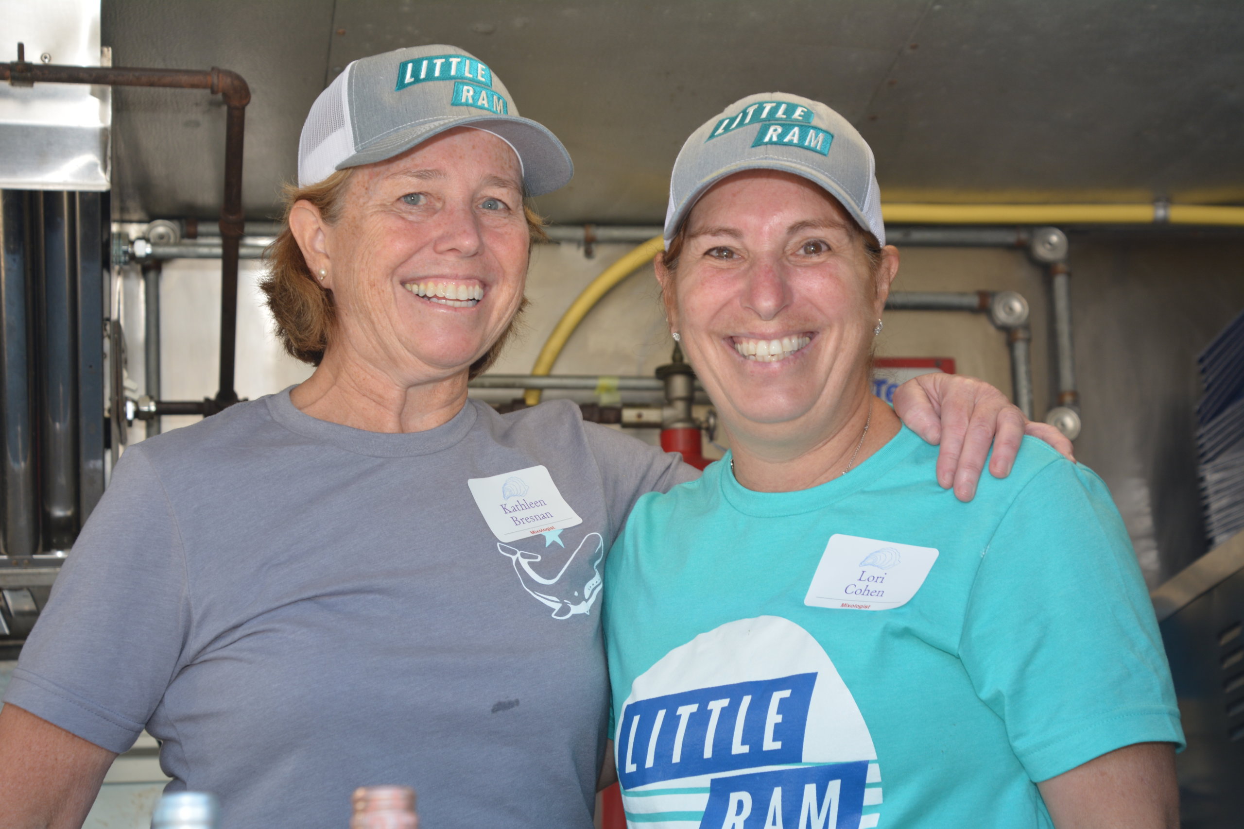 Kathleen Bresnan and Lori Cohen of North Fork Women