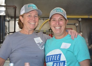 Kathleen Bresnan and Lori Cohen of North Fork Women