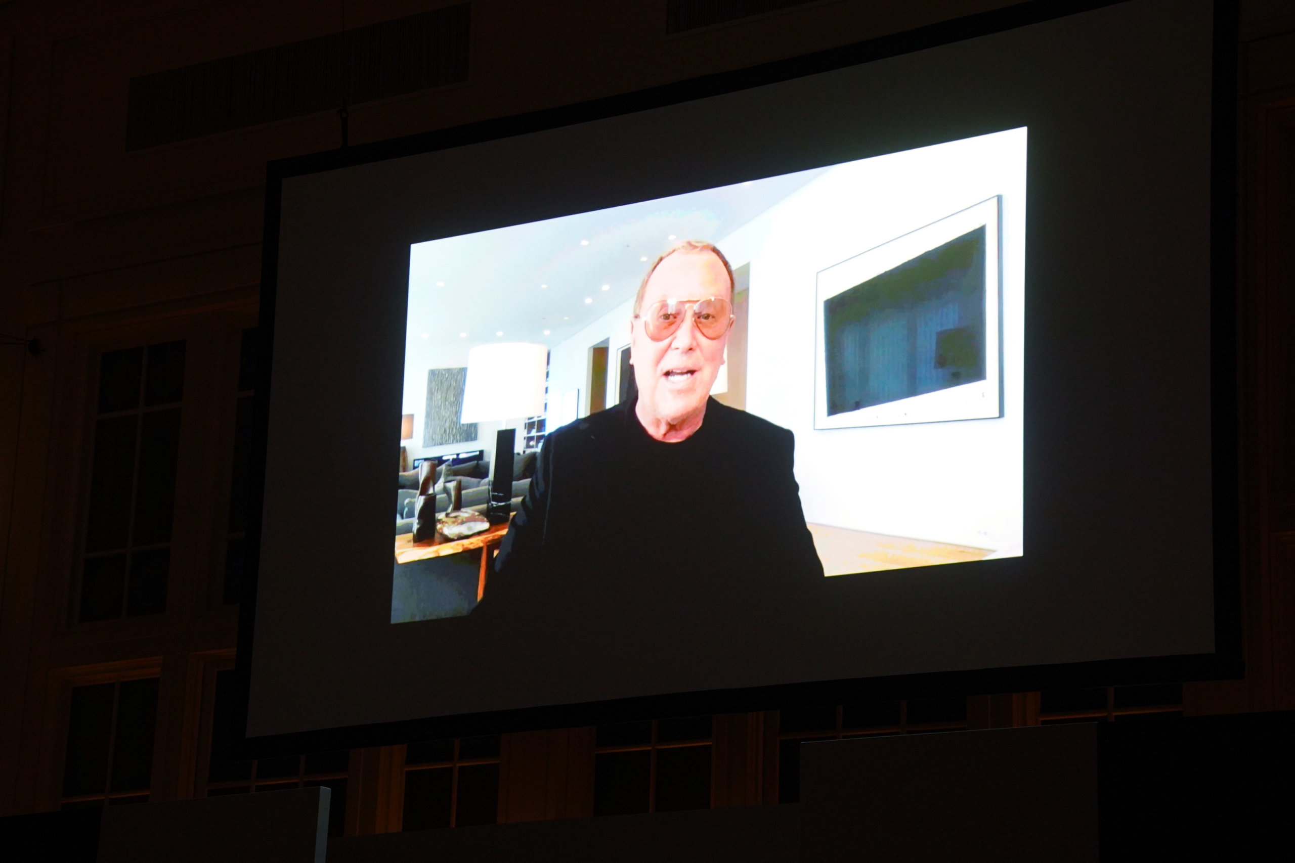 Michael Kors honored via video at the FGI 38th Annual Night of Stars Gala