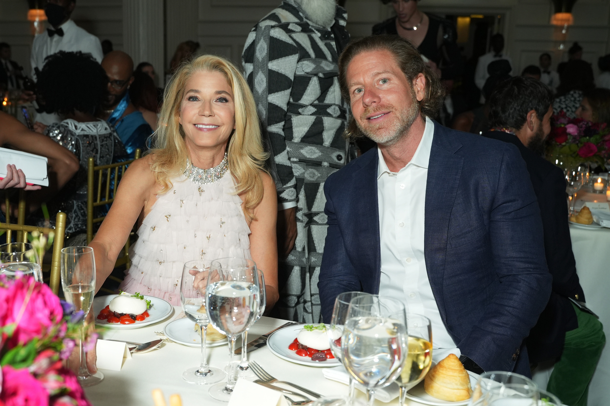 Candace Bushnell and guest at FGI Night of Stars gala 2022