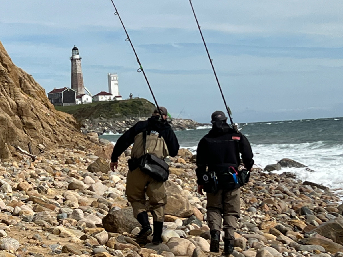 fishing John Wharry & Jay Bacchi September 30 Montauk Fred Garrofallo Memorial Classic