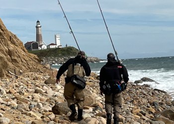 fishing John Wharry & Jay Bacchi September 30 Montauk Fred Garrofallo Memorial Classic